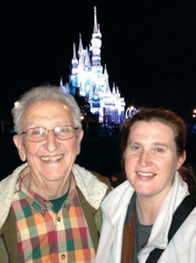 Dr. Singleton and Suzanne Ramakrishnan (daughter).