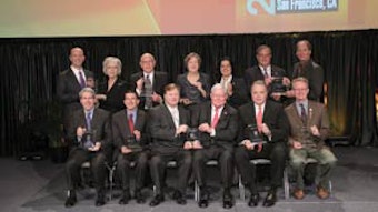 2011 Partners for Progress. Pictured left to right, front row: Ira D. Uretzky, MD, (Peoria ENT); Todd Blum, MHA, MBA, CMPE (Ear, Nose, and Throat Associates of South Florida, PA); John R. Gross, FHFMA, and John R. Emmett, MD, (Shea Ear Clinic); Keith Lynn (Augusta ENT); J. Noble Anderson, Jr., MD, (ENT Associates of Alabama). Back row: Rance W. Raney, MD, and H. Louise Eddy, MS, CCC/A, (Texas Ear, Nose, and Throat Specialists); Robert A. Glazer, MPA, (ENT & Allergy Associates LLP); Pell Ann Wardrop, MD, (Otosleep); Sujana S. Chandrasekhar, MD, (New York Otology); Jay S. Youngerman, MD, and John J. Grosso, MD, (Long Island ENT Associates PC). Not pictured: representatives of Advanced ENT & Allergy; Arkansas Otolaryngology Center; Boys Town Ear, Nose & Throat Institute; Charlestown ENT; Houston Ear, Nose and Throat; Ohio ENT; Sacramento ENT; South Florida ENT Associates; Chicago Otolaryngology Associates; Island ENT/NY Facial Plastics; Michael A. Rothschild, MD; Michael Setzen, MD, Otolaryngology PC; and Richard W. Waguespack, MD, Ear, Nose, and Throat.