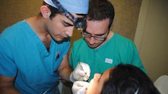 Loma De Luz patients were examined by an EVMS team.