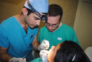 Loma De Luz patients were examined by an EVMS team.