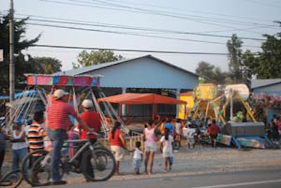 Fiesta in Balfate, Honduras.