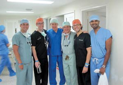 Drs. Azzi, Ransom, Menken, Moscatello, Jacono, and Abraham.