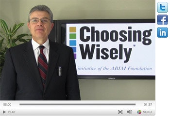 Continue the conversation with resources from www.entnet.org/choosingwisely.cfm. Additional resources can be found via the ABIM Choosing Wisely® campaign website at www.choosingwisely.org.