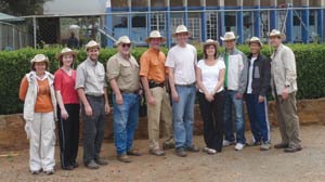 Cleft Lip and Palate Team (from left to right): Andrea Hellemann, Amy S. Ketcham, MD, William D. Frazier, MD, Ron Bennett, Bruce Higginbotham, MD, Eric J. Dobratz, MD, Patty Phillips, Young S. Paik, MD, C-W David Chang, MD, and John G. Phillips, MD.