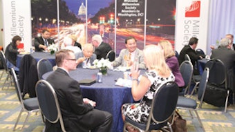 Millennium Society donors enjoying lunch during the 2012 AAO-HNS/F Annual Meeting & OTO EXPO