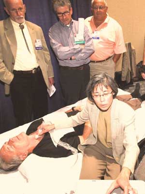 Maisie L. Shindo, MD, volunteer faculty at Ultrasound Course.