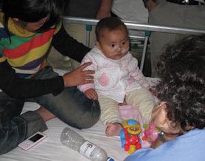 The one-child family policy added significance to the aid supplied.