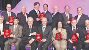 Founding Partners for Progress groups: (back row, L-R) B. Todd Schaeffer, MD; Robert A. Glazer, MPA; Marc J. Levine, MD; I. David Bough, Jr., MD; Steven H. Sacks, MD; John J. Grosso, MD; Jay S. Youngerman, MD; (front row, L-R) R. Tyson Deal, MD; Edward A. Porubsky, MD; Patrick E. Brookhouser, MD; Rodney P. Lusk, MD; Sujana S. Chandrasekhar, MD; Richard W. Waguespack, MD; Michael Setzen, MD. Not pictured: J. Noble Anderson, MD; A. Craig Chapman, MD; Moshe Ephrat, MD; Howard S. Kotler, MD; Michael A. Rothschild, MD; Pell Ann Wardrop, MD.