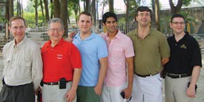 L-R: Drs. Shan Baker, John Hodges, Erik Lyman, Jamil Asaria, Scott Tatum, and Christopher Hall. Erik M. Lyman, MD, University of Tennessee, Memphis