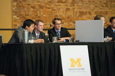 University of Michigan residents focused on 2013 Academic Bowl responses.