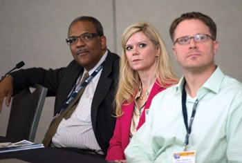 Drs. Reginal Baugh, Lisa Ishii, and Gregory Basura presented during the 2013 Annual Meeting.