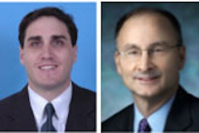 From left: Stephen Maturo, MD, Brooke Army Medical Center, and David Tunkel, MD, Johns Hopkins University