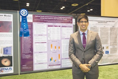 This year’s “Best in Show” Poster winner: National Trends and Associated Factors of Endotracheal Intubation among Adult Inpatients with Peritonsillar Abscess—Hannan A. Qureshi; Bruce K. Tan, MD; Rakesh K. Chandra, MD; Robert C. Kern, MD; Stephanie S. Smith, MD, MSc.