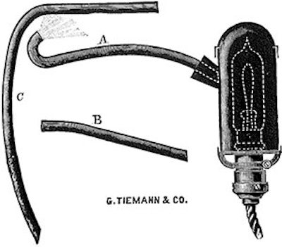 Fiberoptic transilluminator (Chevalier Jackson).