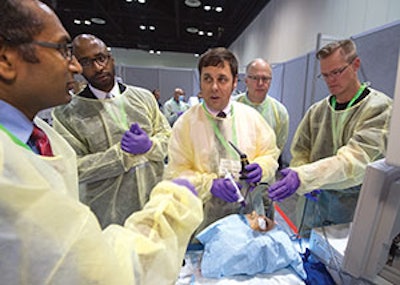 The AAO-HNSF Annual Meeting & OTO EXPO℠ is one of Trade Show Executive’s 50 Fastest-Growing shows. The exhibit floor features many opportunities for hands-on learning.