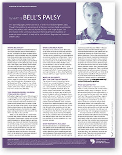 bellspalsy