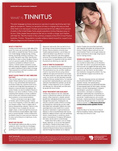 tinnitus
