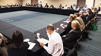 The 2014 Editorial Board Meeting was well attended even at 6 am.