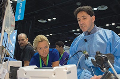 Product Theater gives attendees the opportunity to receive otolaryngology product training on the show floor.