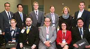 Top row, left to right: Babak Givi, MD; Jeffrey C. Liu, MD; James M. Ruda, MD; Andrew G. Shuman, MD; Helene J. Krouse, PhD, ANP-BC, FAAN; and Philip D. Littlefield, MD. Bottom row, left to right: Sarah N. Bowe, MD; Lawrence M. Simon, MD; Editor-in-Chief John H. Krouse, MD, PhD, MBA; Deputy Editor Cecelia E. Schmalbach, MD; and Jose Florencio Lapena, Jr., MD. Not pictured: Thomas Q. Gallagher, DO.