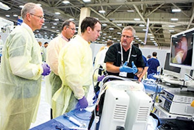 Attendees can try out devices and tools at the Hands-on Demonstration and Training Lab.