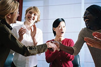 Participants indicated they most valued the mentorship and networking experience provided by the simulation. One participant remarked that she would have never had the courage to ask for what she needed to support her career without the skills and backing of the group leaders and participants. Not a photo of the course.