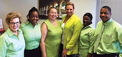 Lisa C. Perry-Gilkes, MD, third from left, heads the Polaris Medical Group-ENT, LLC.
