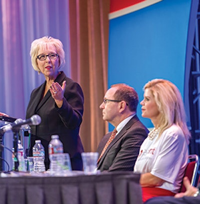 H. Louise Eddy, MS, CCC/A, FAAA, executive director of Texas Ear, Nose & Throat Specialists, P.A., Houston, TX, presented during the Annual Meeting Miniseminar, “The Future Is Now, Regent: The First Otolaryngology-Specific Clinical Data Registry.”