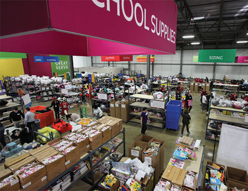 Elevated Shot Giving Factory