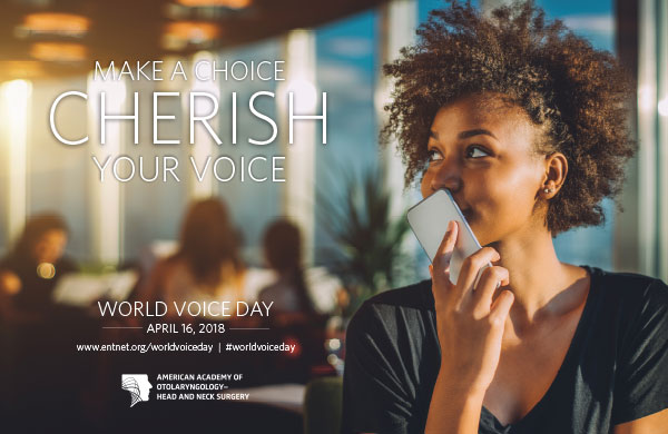 World Voice Day 2018 Poster