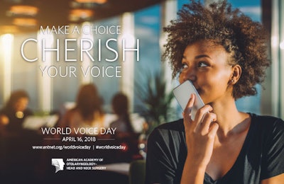 World Voice Day 2018 Poster