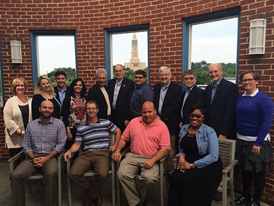 Special thanks to all of the committee members : Top row from left: Helene J. Krouse, PhD, RN; Cecelia Damask, DO; German P. Digoy, MD; Rita R. Patel, PhD, CCC-SLP; Daniel R. Ouellette, MD; Charlie W. Reavis, DMA; Scott McCoy, DMA; Steven R. Strode, MD, MED, MPH; Peak Woo, MD; Marshall E. Smith, MD; and Libby J. Smith, DO; Bottom row from left: David O. Francis, MD, MS; Seth R. Schwartz, MD, MPH; Robert J. Stachler, MD; and Lorraine Nnacheta, MPH