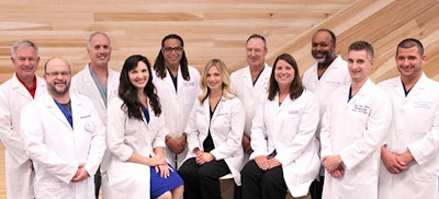 Top row: Andrew S. Pavlovich, MD; Jay Dunfield, MD; Brandon Johnson, MD; John C. Ellis, MD; Kelvin L. Walls, MD; Douglas H. Cowan, MD Bottom row: Blake L. Anderson, MD, PhD; Katherine I. Aberle, MD; Candra Manley, AG-ACNP; Colleen N. Johnson, MD; Daniel A. Sleve, MD Not pictured. Jason A. Showmaker, MD; Stanley W. McClurg, MD; Nicholas Wirtz, MD; Erin Angotti, DNP