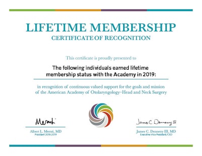 House Ad P4 Certificateof Recogntion Lifetime