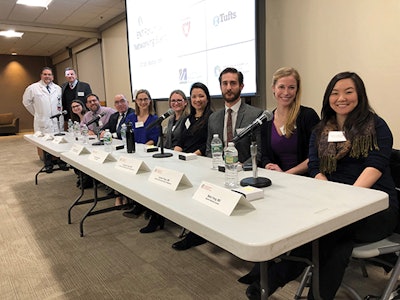 Private practice and academic physicians, along with current residents, presented and fielded questions about the specialty at the inaugural AAO-HNS ENT Forum and Networking Event at Boston University School of Medicine for local area medical students.