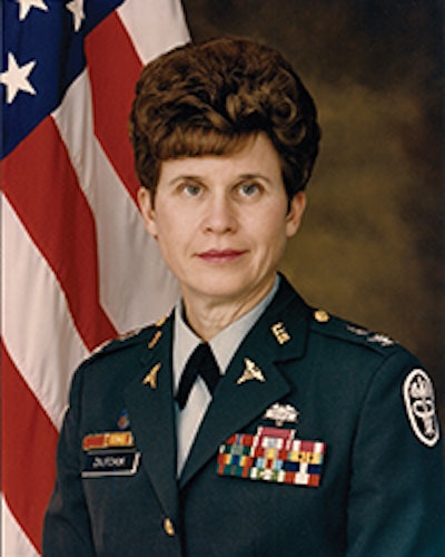 Dr. Joan T. Zajtchuk, Deputy Commander of Walter Reed Army Medical Center, Washington, DC, 1994. Photo by U.S. Army.