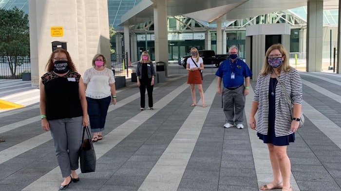 Members of Helicopters Association International (HAI) recently visited New Orleans’ new Transportation Center.
