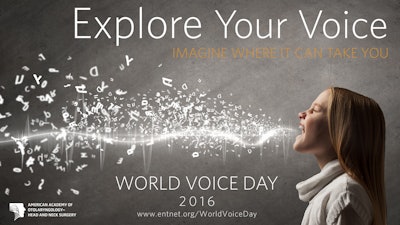 2016 World Voice Day Art