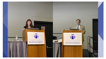 Lauren C. Berkow, MD, FASA, and Felipe Urdaneta, MD.