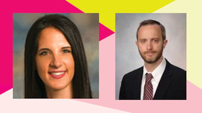 From left: Rachel C. Wolf and J. Ross Renew
