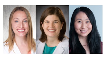 Left to right: Amy S. Pearson, MD, Elizabeth Malinzak, MD, and Amanda Xi, MD, MSE.