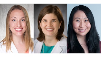 Left to right: Amy S. Pearson, MD, Elizabeth Malinzak, MD, and Amanda Xi, MD, MSE.