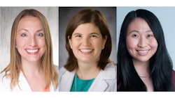 Left to right: Amy S. Pearson, MD, Elizabeth Malinzak, MD, and Amanda Xi, MD, MSE.