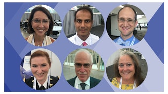 Left to right from top: Sonya Pease, MD, MBA, Srinivas Yendru, DO, and Conrad Myler, MD. Left to right at bottom: Kelly Ivins-O’Keefe, MD, Robert W. Brandt, MD, and Cinnamon Sullivan, MD.
