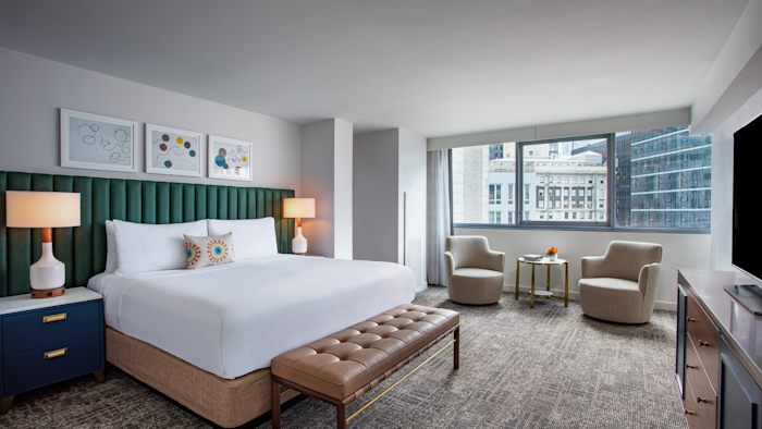 As a way to show appreciation for guests who are back on the road traveling for meetings, Sonesta offers loyalty points through Sonesta Travel Pass for those who pay for their own room while attending a meeting or event.