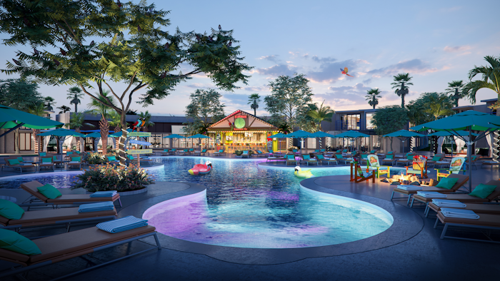 The Margaritaville Resort Palm Springs offers ease of accessibility, being just minutes from downtown Palm Springs.