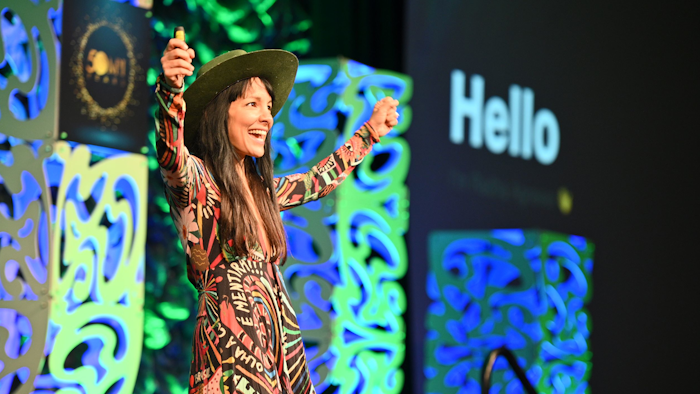 IMEX 2021 keynote speaker Radha Agrawal, co-founder, CEO and chief community architect of Daybreaker