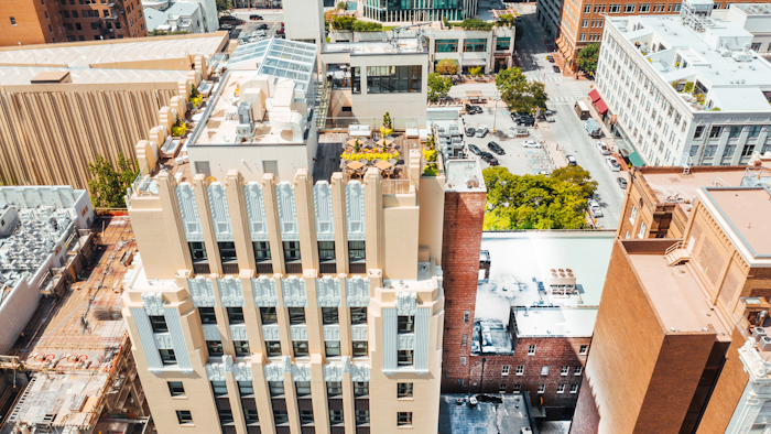 Architectural Digest calls the Sinclair Hotel in Fort Worth one of the greenest properties because of its energy-saving technologies.