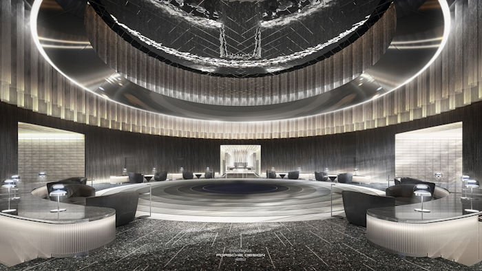 Innovative rooms and suites in the new Steigenberger Porsche Design Hotels brand will feature a singular design and interior that captures the spirit of the environment.
