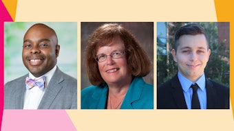 From left: Andre D. Harvin, Patricia C. Kienle, and Clinton L. Meachum
